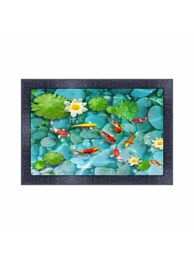 pnf Poster And Frames Fish Wall Painting With Acrylic Sheet | For Living Room, Bedroom | Home Decoration Item | Best Gifting Option (10 * 14inch,Multicolour,Synthetic) 28054 - Image 1