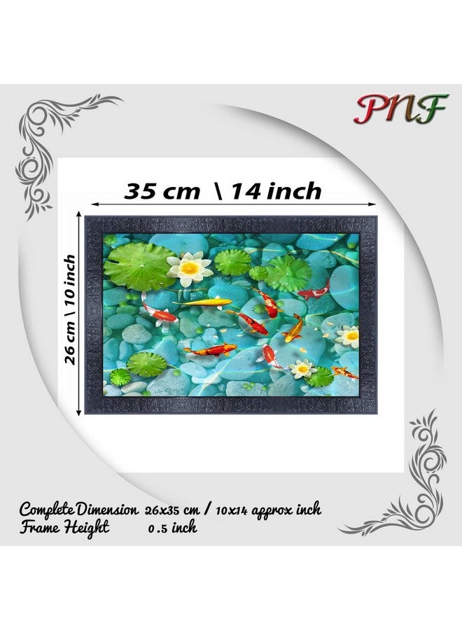 pnf Poster And Frames Fish Wall Painting With Acrylic Sheet | For Living Room, Bedroom | Home Decoration Item | Best Gifting Option (10 * 14inch,Multicolour,Synthetic) 28054 - Image 2