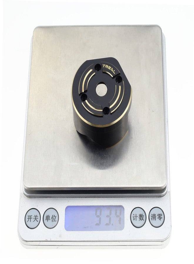 Treal Brass Upgrades Outer Portal Covers Heavy Weights 93g/pc for Axial 1/10 Capra UTB10/SCX10 III-Type B - Image 5