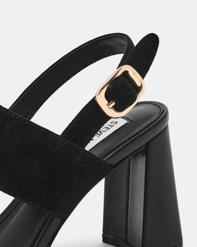 STEVE MADDEN Wendie Black Women's Sandals