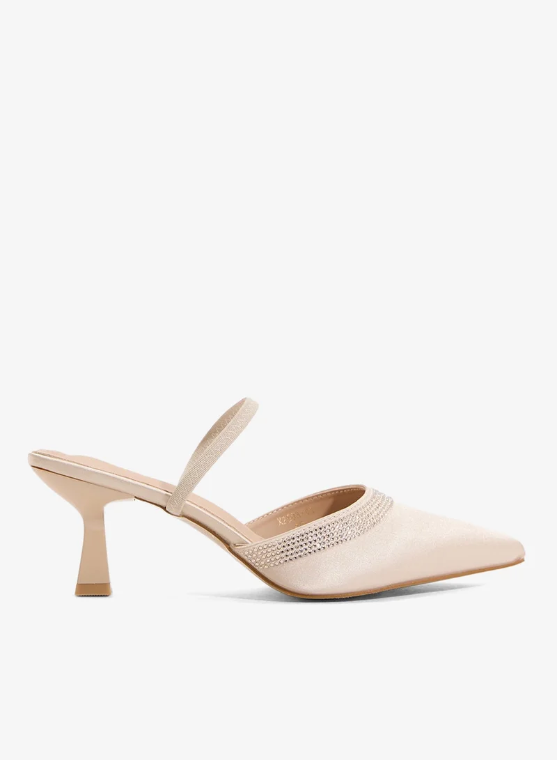 ELLA Slip On Heeled Pump