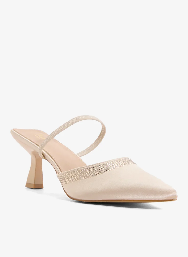 ELLA Slip On Heeled Pump