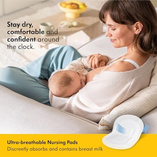 Medela Ultra-Breathable Nursing Pads, Highly Absorbent, Super Soft, Discreet Design for Comfortable Wear, Pack of 120 - Image 2