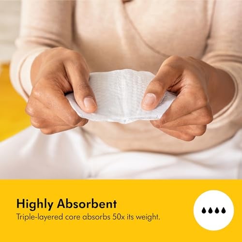 Medela Ultra-Breathable Nursing Pads, Highly Absorbent, Super Soft, Discreet Design for Comfortable Wear, Pack of 120 - Image 4