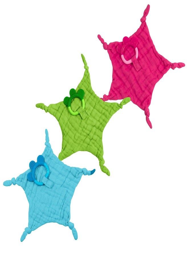 green sprouts I Play, Dream Window Blankie Teether Fuch - Image 4