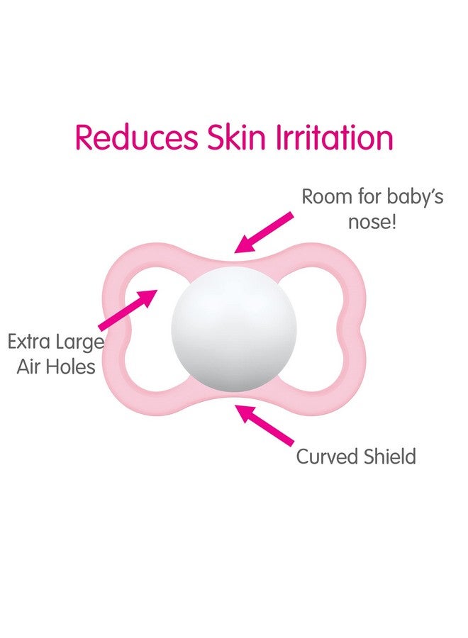 MAM Air Baby Pacifier, for Sensitive Skin, Sterilizer Case, 2 Pack, 16+ Months, Boy - Image 3