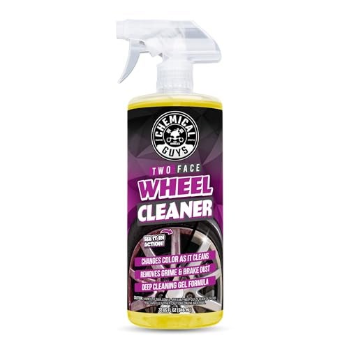 Chemical Guys Two Face Wheel Cleaner, Color Changing Wheel Cleaner, Safe for Cars, Trucks, SUVs, Motorcycles, RVs & More, Extra Large Size 32 fl oz - CLD30332 - Image 1