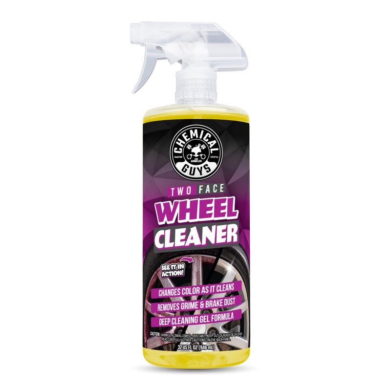 Chemical Guys Two Face Wheel Cleaner, Color Changing Wheel Cleaner, Safe for Cars, Trucks, SUVs, Motorcycles, RVs & More, Extra Large Size 32 fl oz - CLD30332 - Image 2