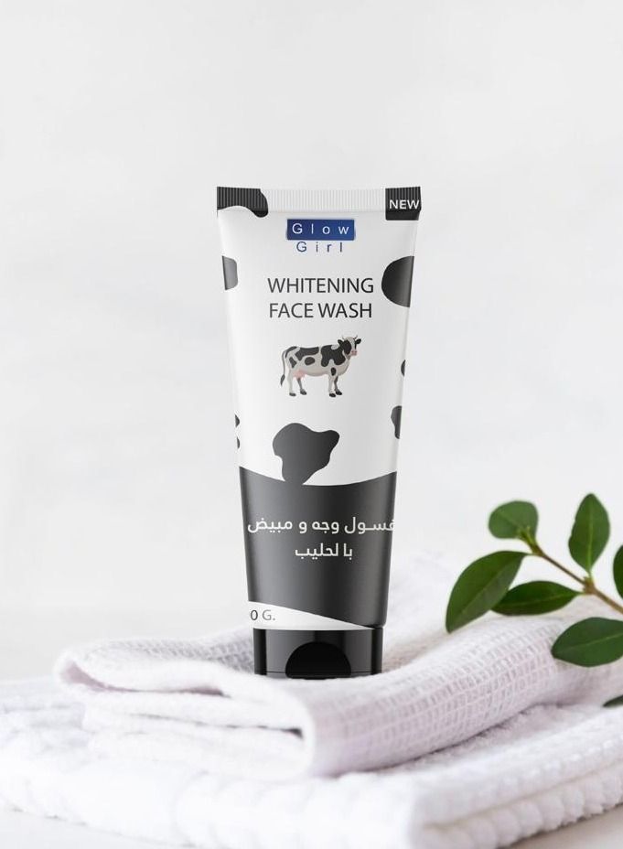 Whitening face wash with milk extract 100ml