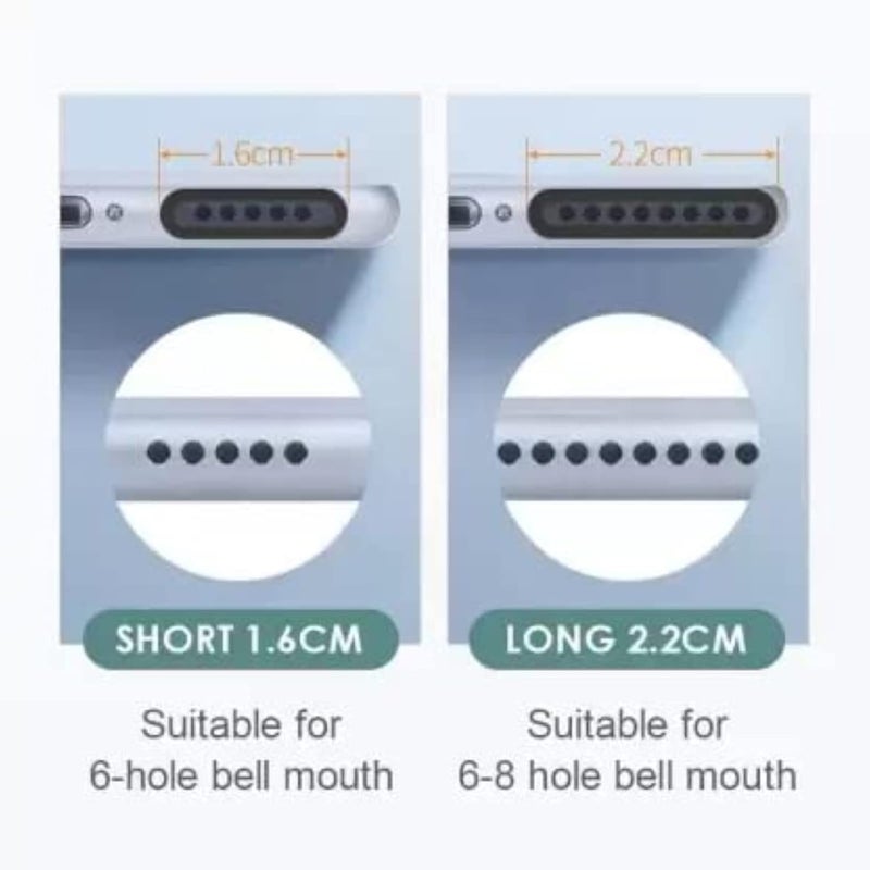 Careflection Mobile Battery Speaker Mic Ear Piece Dust Protector Phone Net Stickers for Android,Tablets,iPhone & iPads Smartphones Mesh Anti Dust Proof Adhesive Stickers + Free Tweezer + Wipes ((Short 10 Pcs)) - Image 3