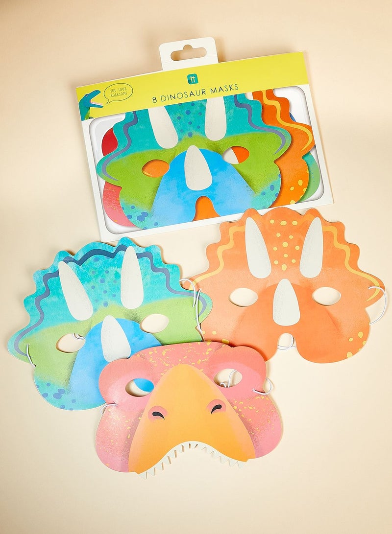 توكينج تيبلز مجموعة قناع وجه للحفلات (عدد 8) - Image 1