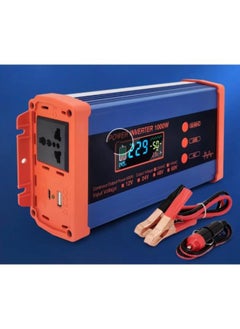 Generic Pure Sine Wave Inverter, 1000W Continuous 500W DC 12V Hybrid Solar Power Converter with USB Interface PSW-1000W  - Image 1