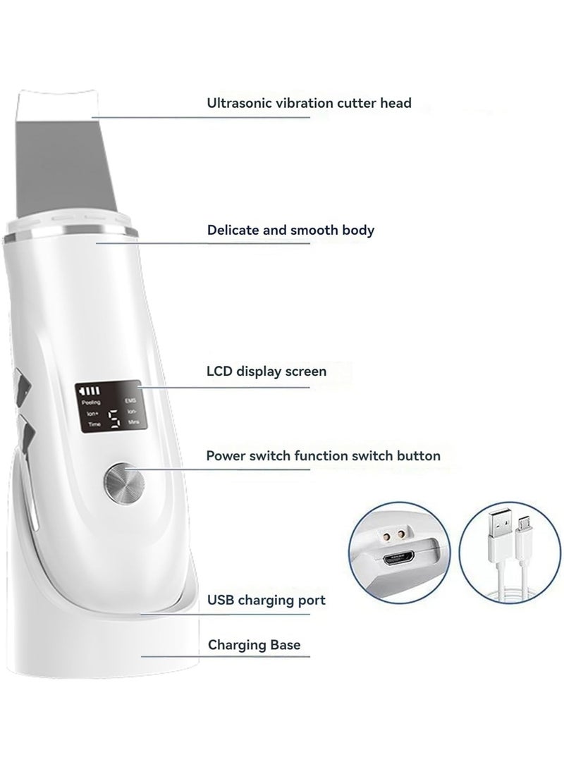 Ultrasonic Facial Cleansing Device – Deep Pore & Blackhead Cleaner – 4-Mode Skin Care Tool for Daily Use - Image 2