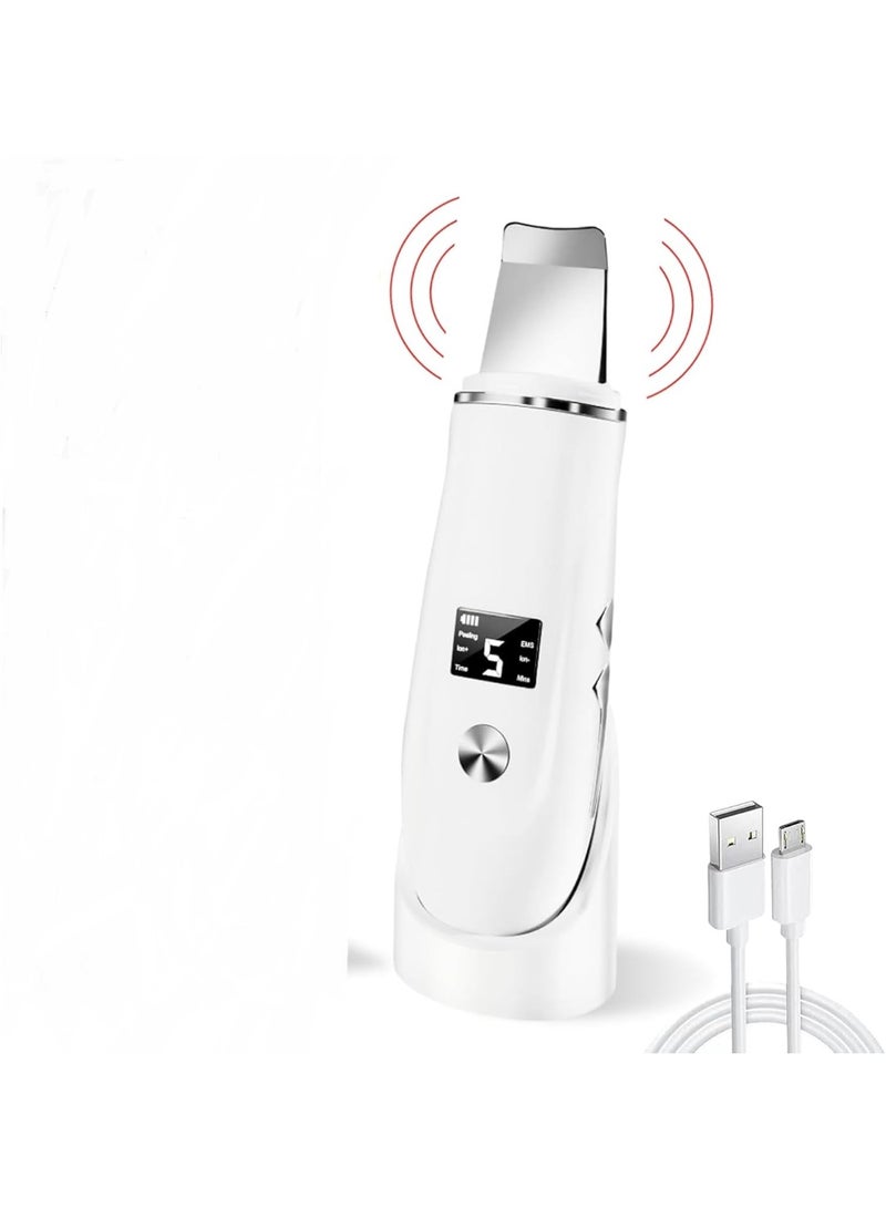 Ultrasonic Facial Cleansing Device – Deep Pore & Blackhead Cleaner – 4-Mode Skin Care Tool for Daily Use - Image 1