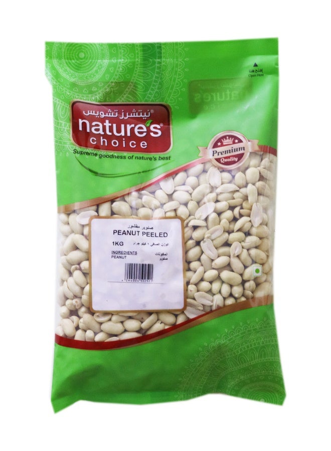 Nature'S Choice  Peanut Peeled 1Kg - Image 1