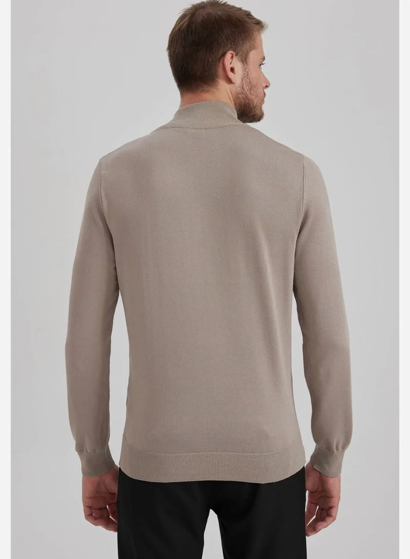 DeFacto Half Zippered Sweater