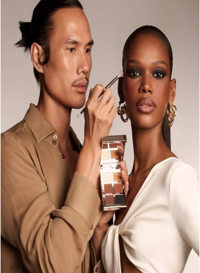 باتريك تا فرشاة ظلال العيون ذات الطرفين من باتريك تا - أداة مكياج احترافية دقيقة - Image 4