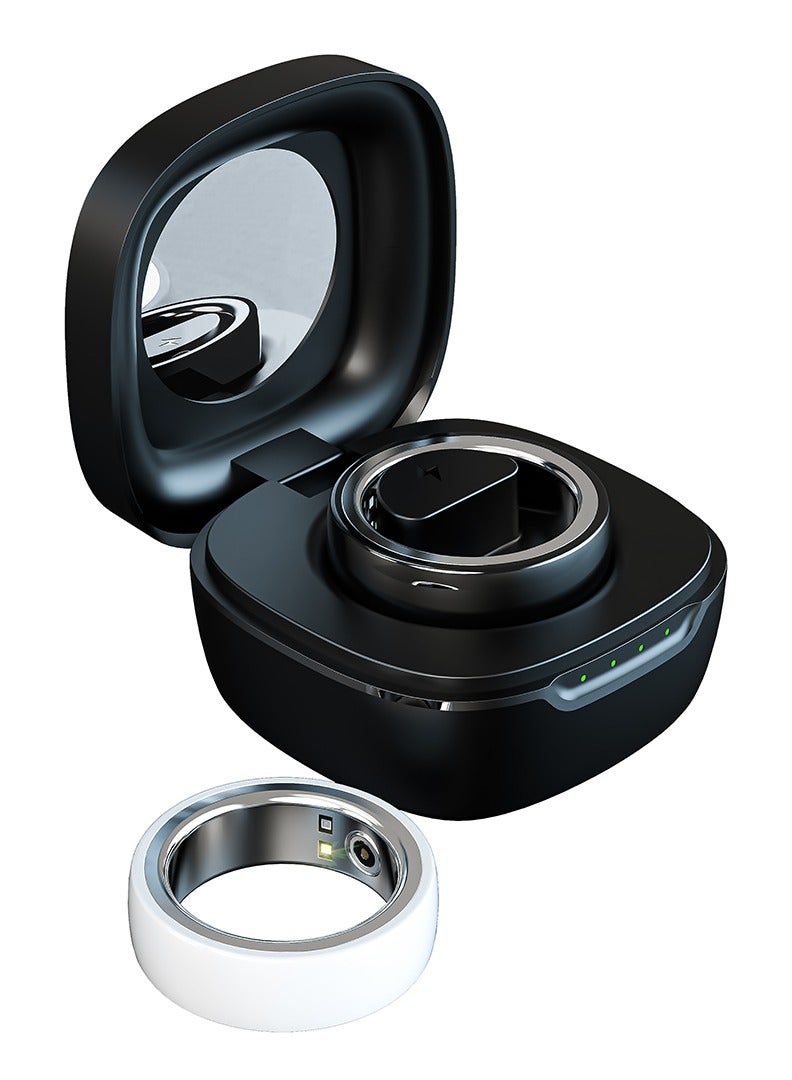 an intelligent health tracking device with innovative ring design to constantly record and and analyze body signals, monitor sleep Quality, Change Heart Rate, Temperature And Oxygen In The Blood - Image 4