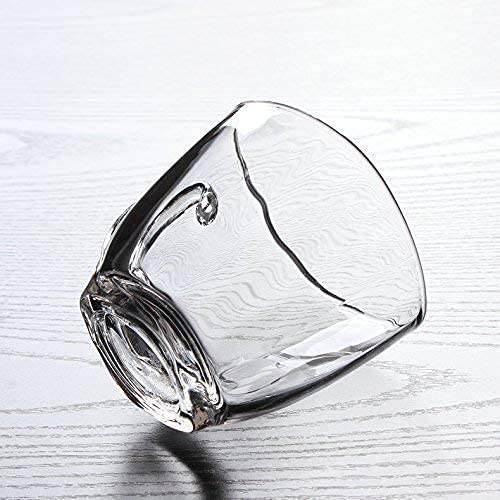 WOX MOX WOX MOX Tea and Coffee Cup Set 6 Pieces Clear 190ML  - Image 3