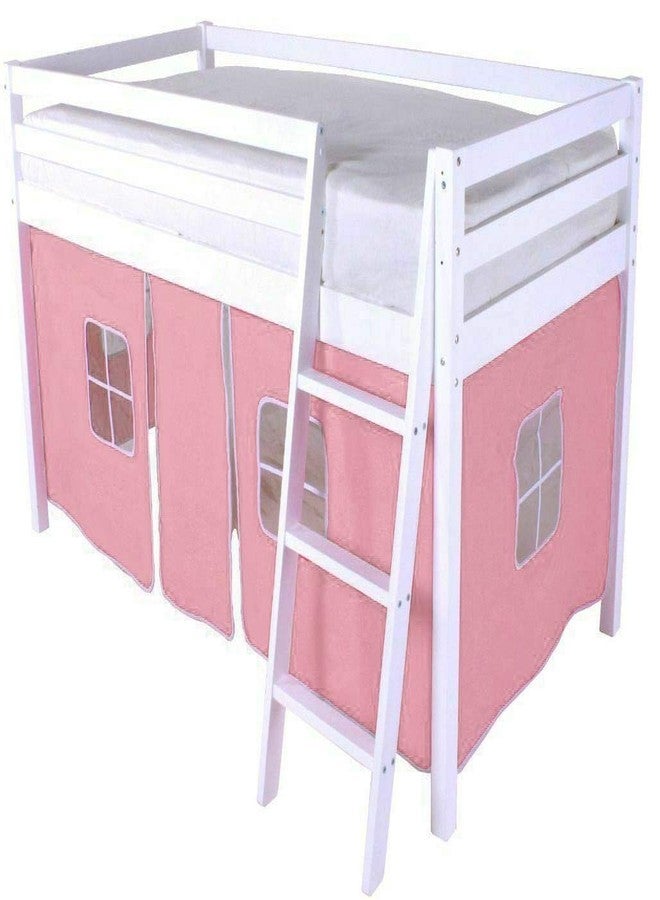 HLS Tent for Midsleeper Cabin Bed - (Baby Pink) - Image 1
