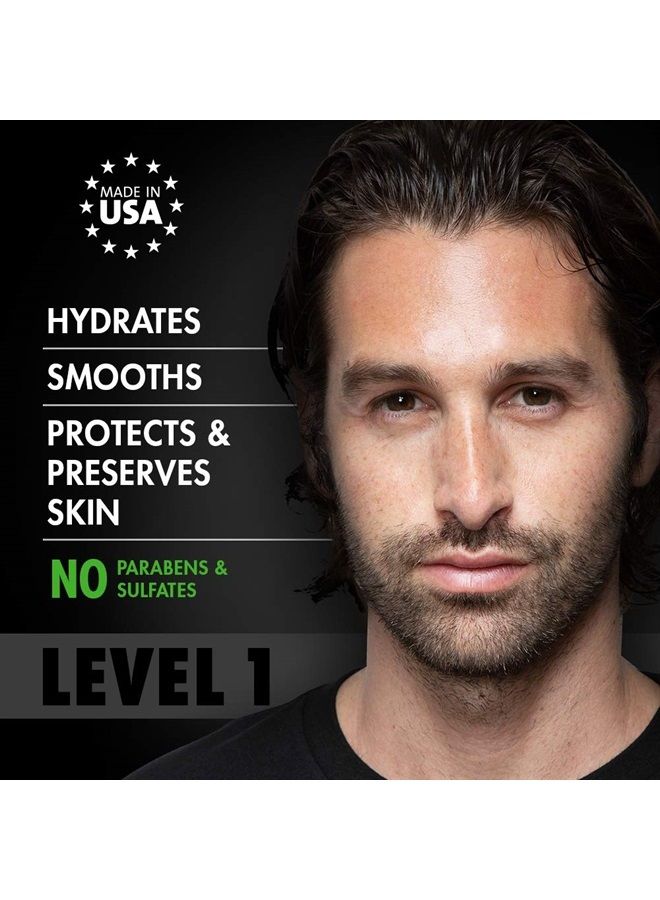 tiege hanley Essential Skin Care Routine for Men | Skin Care System Level 1 | Face Wash, Scrub, and Two Moisturizers | Made in USA | 30 Day Supply - Image 5