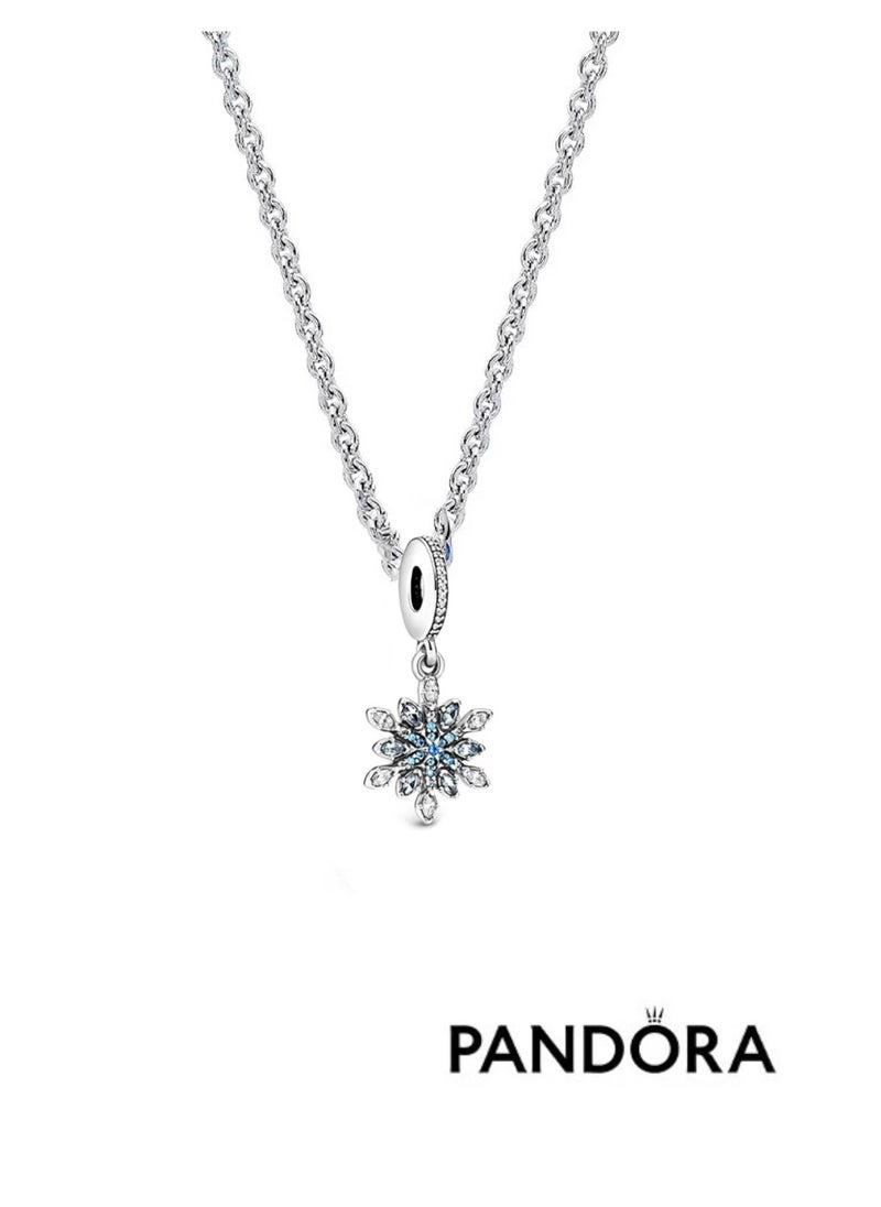 باندورا فيوليت Pandora925 الفضة الاسترليني قلادة قلادة مجوهرات للنساء الفتيات  - Image 1