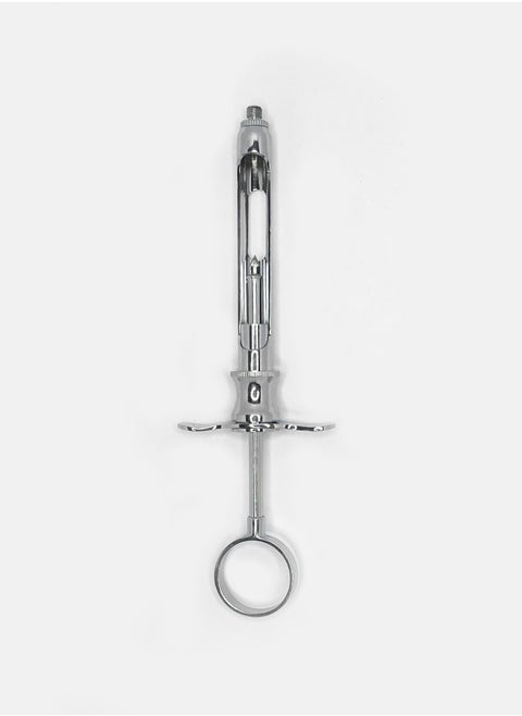 Stainless Steel Diamond Tip Syringe - 1.8mL Capacity with Reusable and Autoclavable