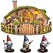 Miggley DIY Miniature House Kit Book Nook Mini House Bookshelf Decor 3D Wooden Puzzle for Adults Birthday Gift for Family Friends The Magic Ring House - Image 2