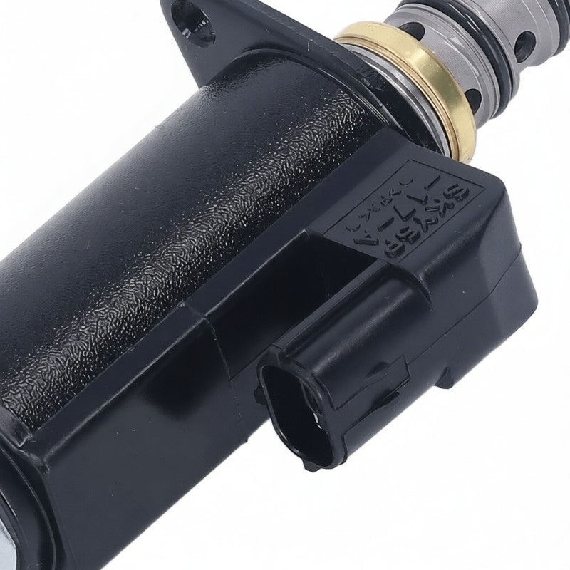 Hydraulic Pump Solenoid Valve:  Alloy Steel Construction, High Hardness, Wear Resistance - Fine Processing, Glossy Finish Replacement Part for Kobelco SK230 6E and SK210LC 6E Excavators - Image 5