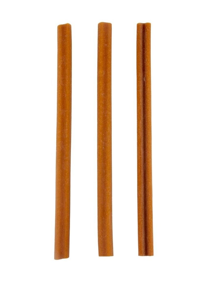 Duvo + عصي مضغ للكلاب محشوة 25.4 سم 4 قطع 208 جرام، بني - Image 2