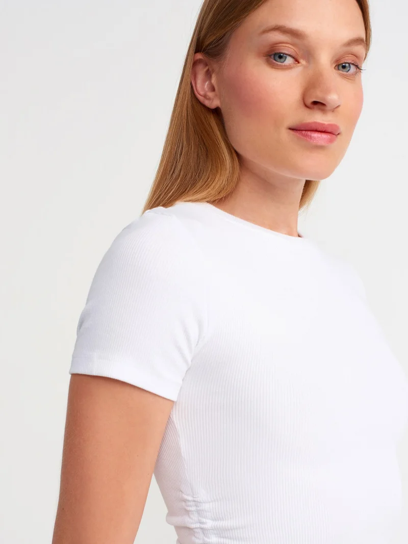 ديلفين Ribbed Bodycon Dress