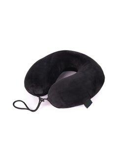 Travel Memory Foam Neck Pillow – Ergonomic Support Cushion for Airplane & Car – Blue