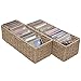 StorageWorks Seagrass Woven Storage Basket, Bathroom Storage Organizer Basket, Toilet Paper Basket, Storage Basket for - Image 2