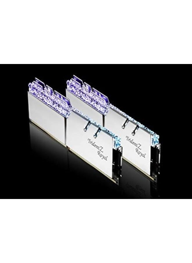 32 جيجا بايت Ddr4 Trident Z Royal Silver 4000 ميجا هرتز Pc4 32000 Cl19 1.35 فولت مجموعة ثنائية القناة 2X16 جيجا بايت - pzsku/Z63B076CD0EDAA2A487A5Z/45/_/1715317828/f6a1eee9-a175-42f5-b165-b5a1463bffbb