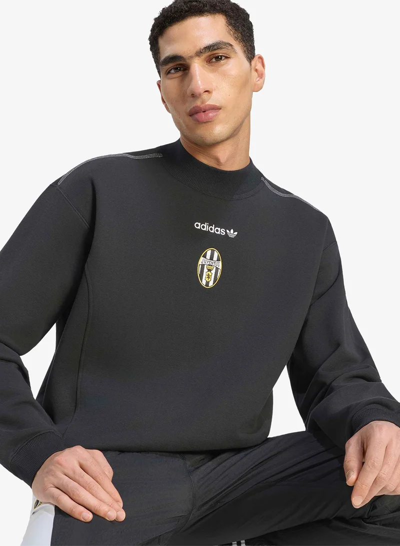 Adidas BLACK Juventus EQT Sweatshirt for Men | Best Price UAE