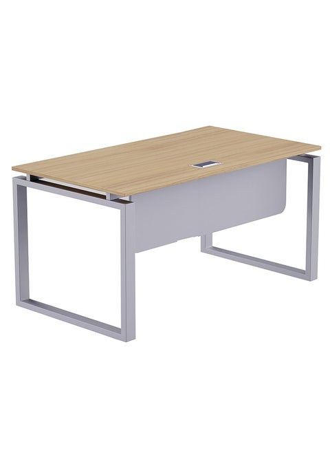 Mahmayi Carre 5114 Workstation Table without Drawer for Home & Office - Coco Bolo