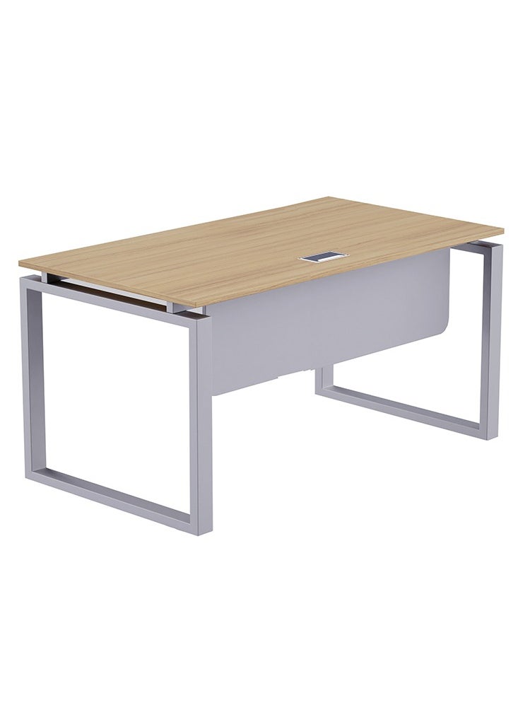 Mahmayi Carre 5114 Workstation Table without Drawer for Home & Office - Coco Bolo