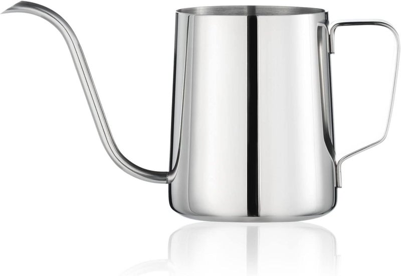 Small Watering Can for Indoor Plants Mini Indoor Watering Can with Long Spout and Handle 12 Oz 350 ml RustProof 304 Stainless Steel Material