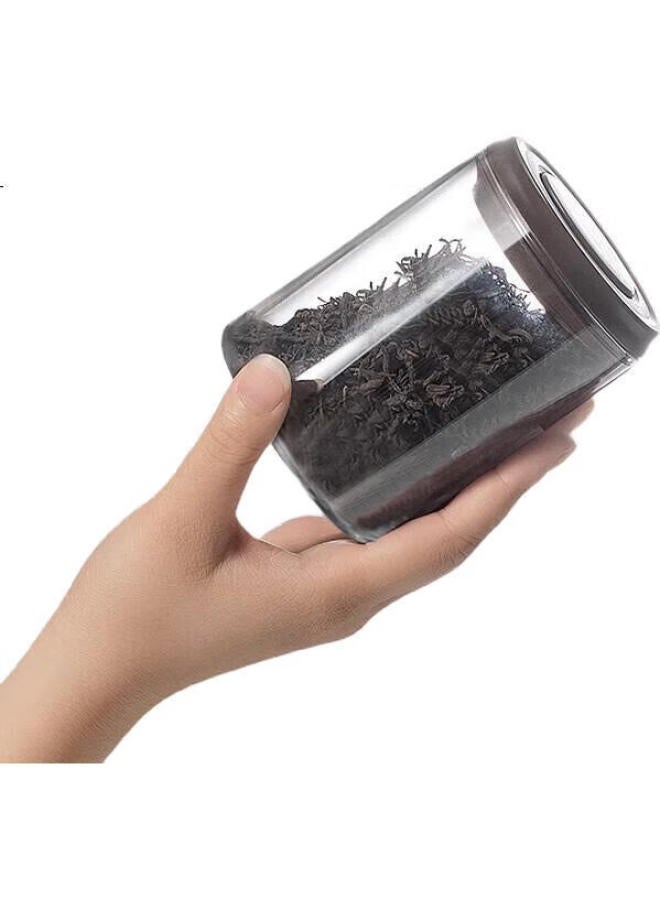 Ankou Tea Canister Sealed Jar Household Small Tea Box Glass Storage Canister Green Tea Portable Kitchen Fresh-Keeping Large Storage Box - Image 2
