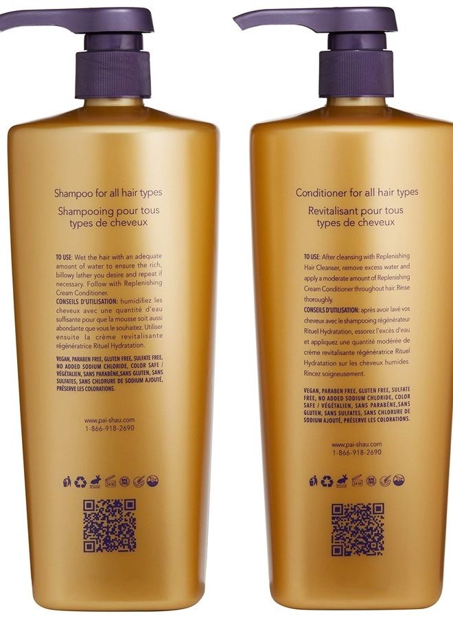 Pai-Shau Replenishing Cleanser and Conditioner Set , 2 Count (Pack of 1) - Image 2