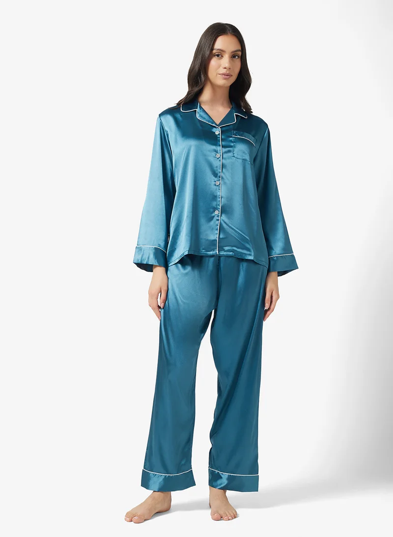 ايلا Satin Pyjama Set