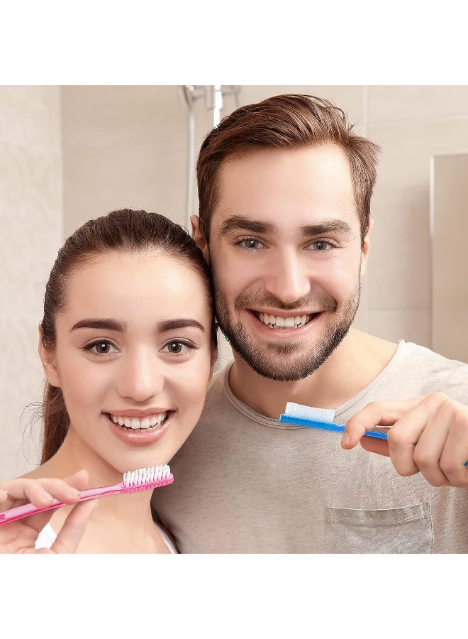 Zopeal Extra Hard and Firm Toothbrush for Adults Bulk Huge Head Bristle Full Head Manual Toothbrush for Cleaning8 Pieces - Image 5