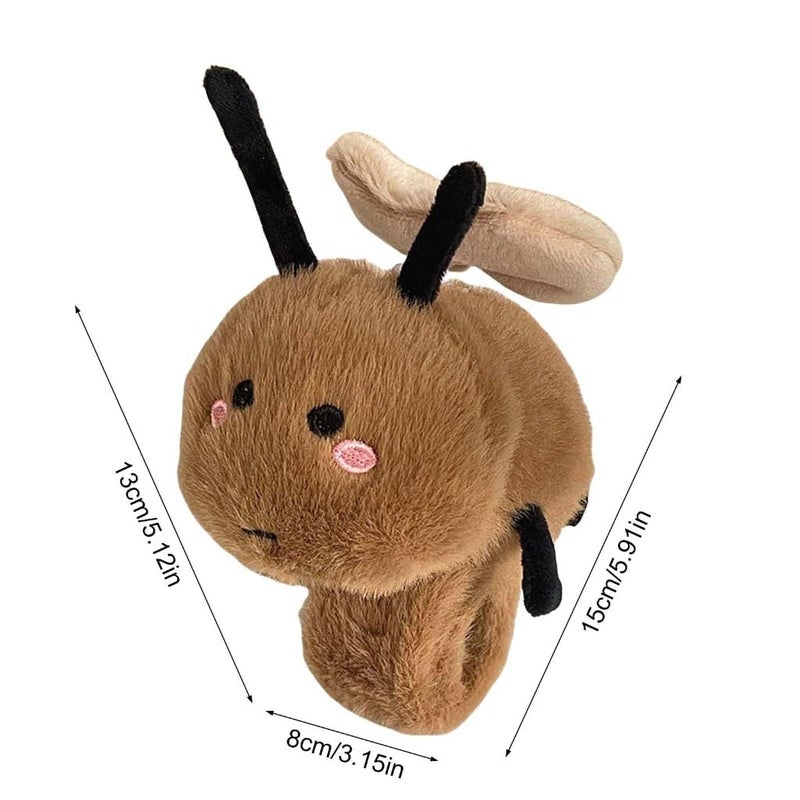 Black Eye Cockroach Slap Bracelet Fun Polyester Wristband Toy for Kids Teens - Image 4