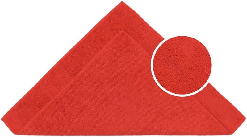 CARCAREZ Microfiber Cleaning Cloth - Ultra Absorbent Car Towels Traps Grime & Liquid for Streak-Free Mirror Shine, Scratch Proof - Image 2