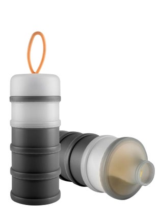 Baby Formula Dispenser on The Go, Portable Formula Container to Go, Non-Spill Stackable Baby Snack Containers,Grey. - pzsku/Z63B10DD9ED63A2D777E5Z/45/_/1734918586/6e44a25d-4511-4fcc-89d7-09f367001348