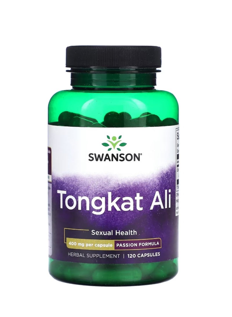 SWANSON Tongkat Ali 400 Mg 120 Capsules - Image 1