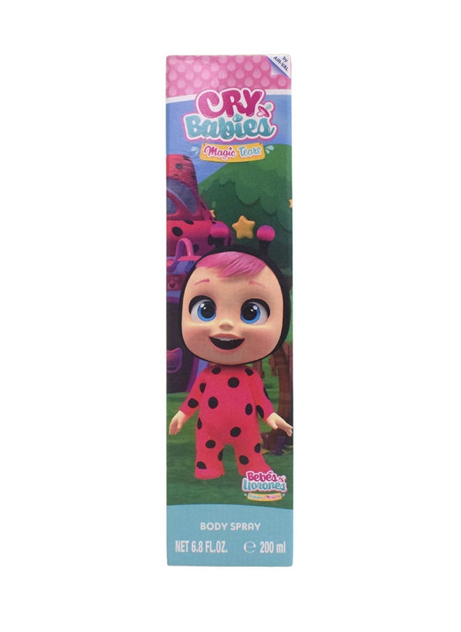 Air Val - Cry Babies Body Spray 200ml Boxed - Image 1
