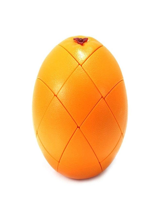 D ETERNAL Kid Fruit Shape Stickerless Banana Cube Magic Puzzle Toy (Peach+Lemon+Orange+Pear) - Image 5