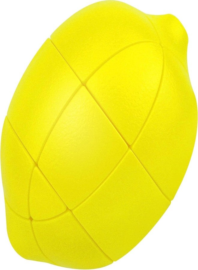 D ETERNAL Kid Fruit Shape Stickerless Banana Cube Magic Puzzle Toy (Peach+Lemon+Orange+Pear) - Image 2