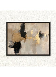 Art Decor Art Decor Framed Canvas Wall Art of Gold Abstract Art Modern Artwork with Gold Accents 2-Way Print Wall Decor for Living Room Bedroom Office Gifting  - Image 4